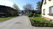  Blick auf die Wanderstrecke in Ganzendorf 